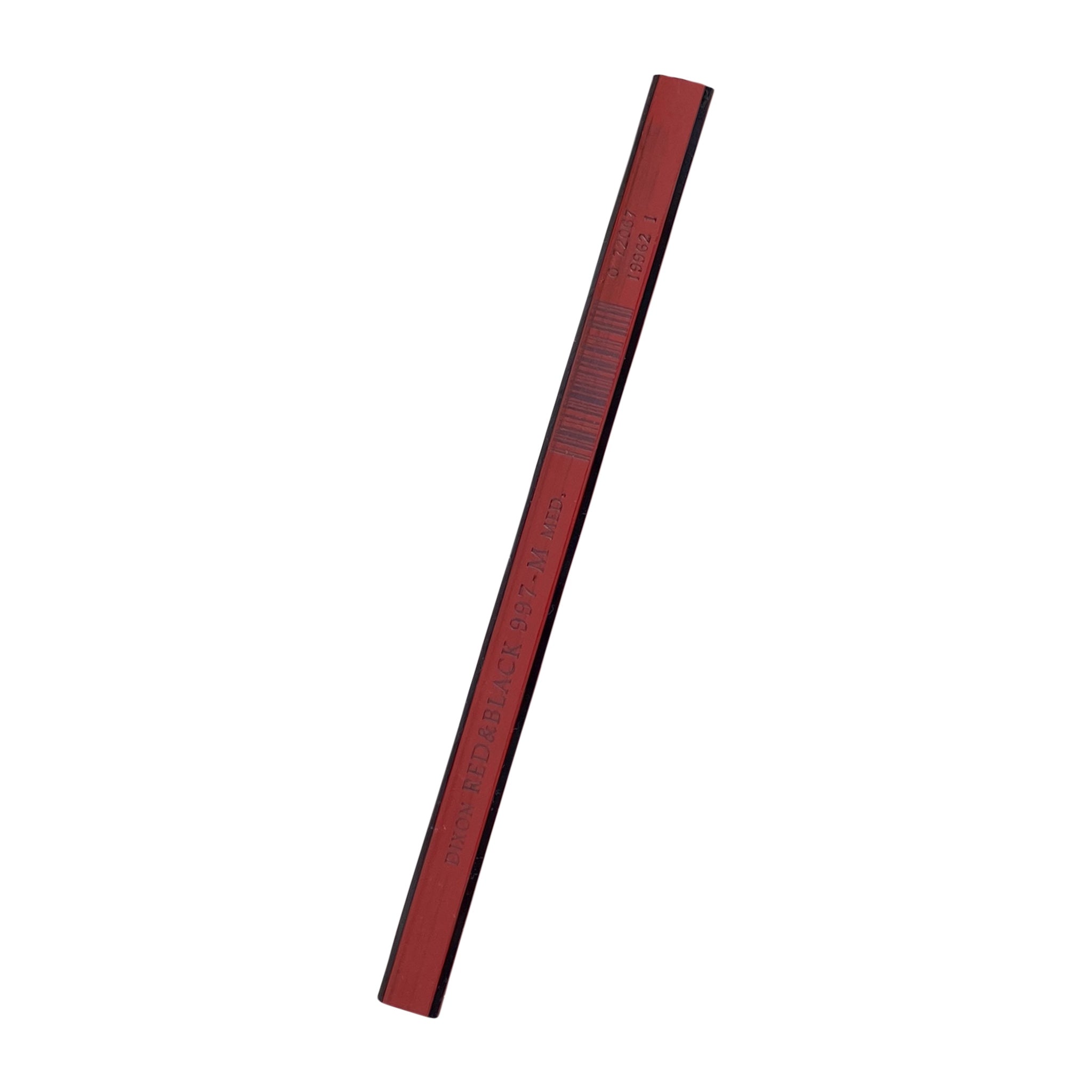  Lápices de carpintero planos con herramienta de marcado de  carpintería de plomo rojo/negro, 7 pulgadas, paquete de 10 : Herramientas y  Mejoras del Hogar